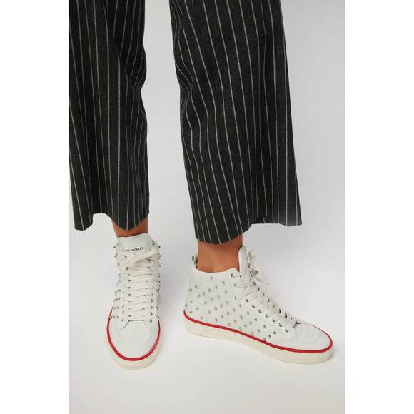 NEW THE KOOPLES studded leather sneaker in white - Picture 2 of 3